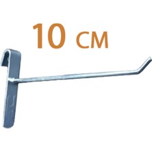 Tekno Trust Metalik 60 Adet 10 cm Metalik Tel Pano Kancası, Bijuteri Kancası, Mağaza Kancası, Aksesuar Askısı M