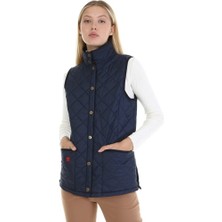 New Outdoor Kadın Warm Yelek Light Navy