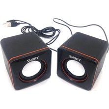 Teknotrust Tekno Trust 5.1 Snopy Sn-21 2.0 Mini USB Speaker 2 Yıl Beyaz