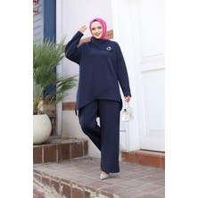 Canan Scuba Kumaş Tunik Pantolon Alt Üst Takım