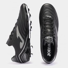 Joma Aguıla 2401 Black Whıte Fırm Ground Erkek Siyah - Beyaz Krampon AGUW2401FG