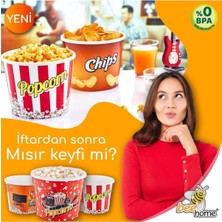 Çok Renkli Popcorn Kovası