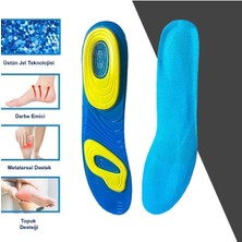 Gel Comfort Jel Topuk Rahatsızlığı Giderici, Metatarsal Destekli Günlük Jel Tabanlık