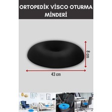 Viscomina Ortopedik Visko Oturma Simidi Oturma Minderi Sandalye Oto Minderi Ortopedik