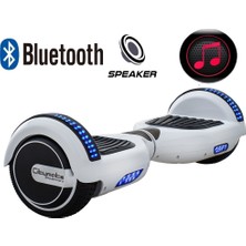 Citymate Elektrikli Kaykay Hoverboard Bluetooth Hoparlörlü 6.5 Inch Akıllı Dengeli - Full LED Işıklı