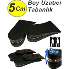 Mater Poliüretan Boy Uzatıcı Tabanlık 5cm Hava Yastıklı Gizli Topuk Taban Yükseltici Boy Uzatma