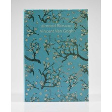 Melnio Van Gogh Almond Blossom Kalın Kapak Çizgili Defter