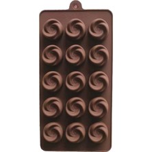 Silikon Gül Buzluk ve Çikolata KALIBI-(GL021)