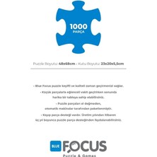 Blue Focus Games Blue Focus 1000 Parça Puzzle - Kuzey Işıkları (Northern Lights)