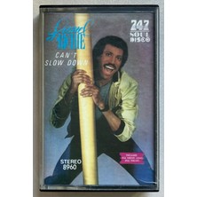 FD-747 Lionel Richie Can't Slow Down Kaset (Dönem 747 Suudi Arabistan Baskı Kaset)