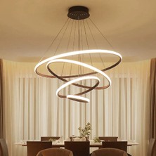 Pera Teknoloji Gold / Spectral / 80-60-40-30 cm / 3 Renk Işık / Sarkıt Avize / 3 Yıl Garanti