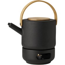 Stelton Theo Pot Isıtıcı 15 cm x 7 cm x 15 cm Siyah