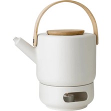 Stelton Theo Pot Isıtıcı 15 cm x 7 cm x 15 cm Bej