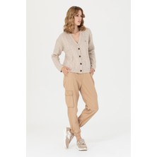 U.S. Polo Assn. Kadın Kum Pantolon (Kanvas-Chino) 50271933-VR085