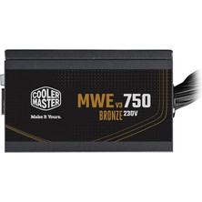 Cooler Master Mwe V3 750W 80+ Bronze Atx 3.1 120MM Fanlı Psu