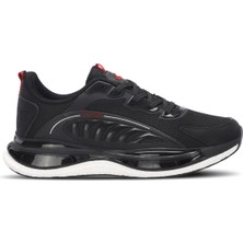 Slazenger ZEUS Erkek Sneaker Koşu & Yürüyüş Ayakkabısı Siyah / Kırmızı
