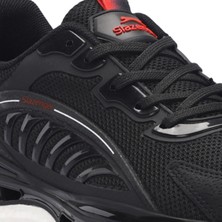 Slazenger ZEUS Erkek Sneaker Koşu & Yürüyüş Ayakkabısı Siyah / Kırmızı
