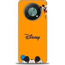 Huawei Nova Y90 Kılıf Hd Baskılı - Turuncu Disney + 9h Nano Ekran Koruyucu