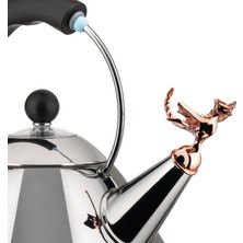 Alessi Kettle Tea Rex 2 Lt Siyah