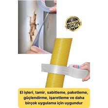 Svein Premium Çok Amaçlı Su Geçirmez Sızdırmaz Dayanıklı Izole Beyaz Tamir Bandı 48 mm 10 mt 1 Adet