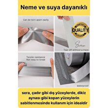 Svein Premium Ekstra Güçlü Sızdırmaz Su Geçirmez Mutfak Lavabo Kenar Tamir Bandı Sakız Bant Çift Taraflı