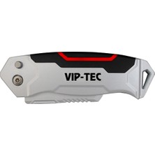 Vip-Tec VT875157 Profesyonel 2 Kademeli Katlanır Metal Maket Bıçağı