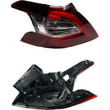 Peugeot Stop 308 14-18 Dış Sol (Duylu) - 9677817680