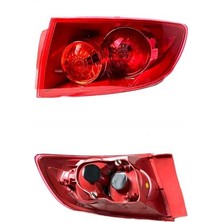 Mazda Stop Mazda 3 04-08 Dış Kırmızı Sağ - Bn8V-51-150D