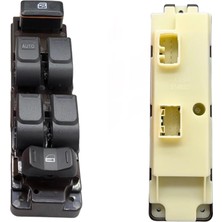 Isuzu Düğme Cam Açma D-Max 04-12 Ön Sol (Dortlü) - Üni-002211