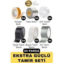 Svein Premium Ekstra Güçlü Sızdırmaz Su Geçirmez Mutfak Lavabo Kenar Tamir Bandı Sakız Bant Çift Taraflı