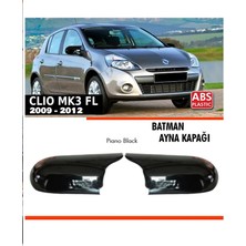 Renault Clio 3 Yarasa Batman Ayna Kapağı 2009-2012 Makyajlı Kasa Uyumlu--Mayuk Dizayn--