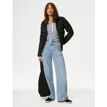 Feather & Down Kuş Tüyü Karışımlı Puffer Mont