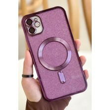 Vip Case Apple iPhone 11 Kamera Korumalı Parlak Simli Magsafe Destekli Modern Shimmer Kılıf