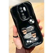 Vip Case Redmi Note 8 Pro  Kahve Kurabiye Desenli 3 Boyutlu Şirin Parlak Tasarım Cookie Kılıf