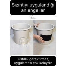 Svein Süper Güçlü Su Geçirmez Sızdırmazlık Bandı Yama Bant Su Borusu Tamir Durdurma 72 mm x 1,2 mt