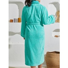 Homelover %100 Pamuk Özel Tasarım Ekstra Yumuşak Şalyaka Kadın Bornoz