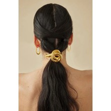 Âlâ Atelier Pinterest Tokası Gold Düğüm Model Bombeli Lastik Toka
