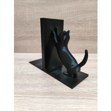Nidage Kedi Kitaplık Kitap Desteği Kitap Tutucu (Kitap Desteği)
