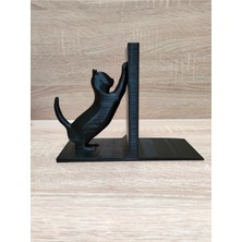 Nidage Kedi Kitaplık Kitap Desteği Kitap Tutucu (Kitap Desteği)