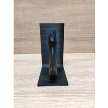 Nidage Kedi Kitaplık Kitap Desteği Kitap Tutucu (Kitap Desteği)