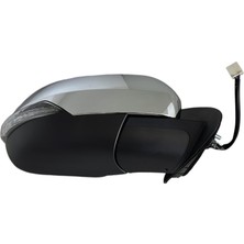 Itaqi Mıtsubıshı Ayna Dikiz L200 19-23 Sağ (Elektrikli/Sinyalli/ Katlanır/7 Fişli/Krom) - Unı-Ayna-1230C-Rh
