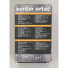 Serdar Ortaç Klasikleri 3 Kasetli Posterli Kaset Seti  (Orjinal Dönem Kaset)