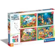 Clementoni Winnie The Pooh Puzzle 4 In 1 21514