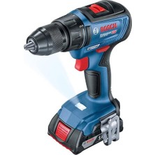 Bosch Professional GSR 18V-50 Çift Akülü Delme Vidalama 2ah + 5ah 06019H5003