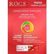 Rocs Kids Yaban Çileği Tadında Diş Macunu (8-18 yaş)