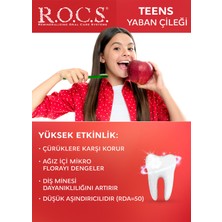 Rocs Kids Yaban Çileği Tadında Diş Macunu (8-18 yaş)