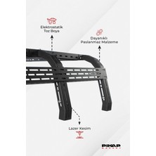 Pikap Market Volkswagen Amarok Uyumlu Çadır Taşıyıcı Rollbar