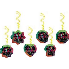 Happy Birthday Tavan Sarkıt Süsü Sarı