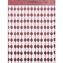 Puanlı Mat Perde Rose Gold 1X2M