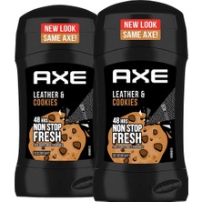 Axe Erkek Stick Deodorant Leather And Cookies Kakule ve Mandalina 50 ml X2